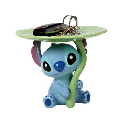 Disney Showcase Stitch Lily Pad Trinket Tray Lilo & Stitch Figurine