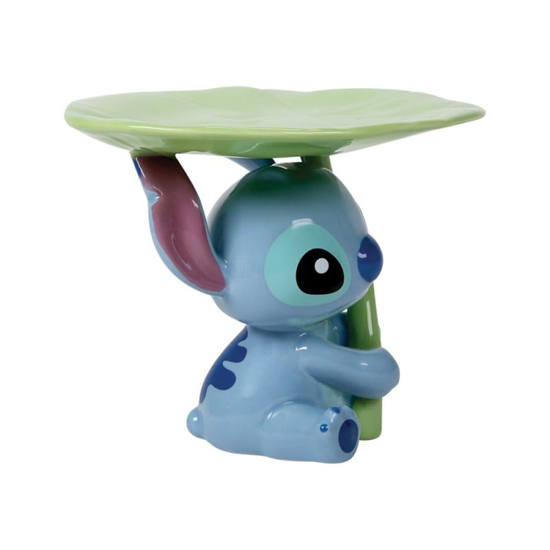 Disney Showcase Stitch Lily Pad Trinket Tray Lilo & Stitch Figurine