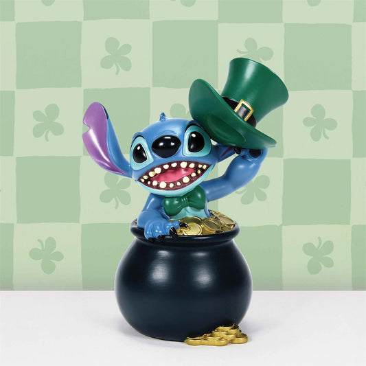 Disney Showcase Stitch St Patrick's Moment Figurine
