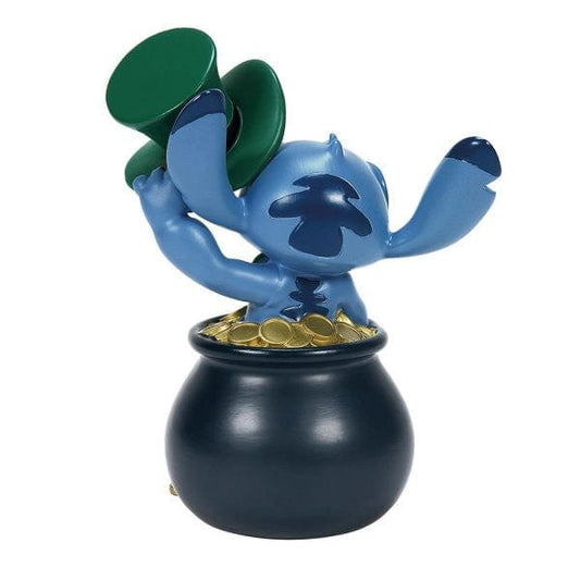 Disney Showcase Stitch St Patrick's Moment Figurine 6016299