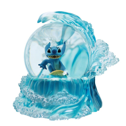 Disney Showcase Stitch Surfing Waterball Figurine 6016305