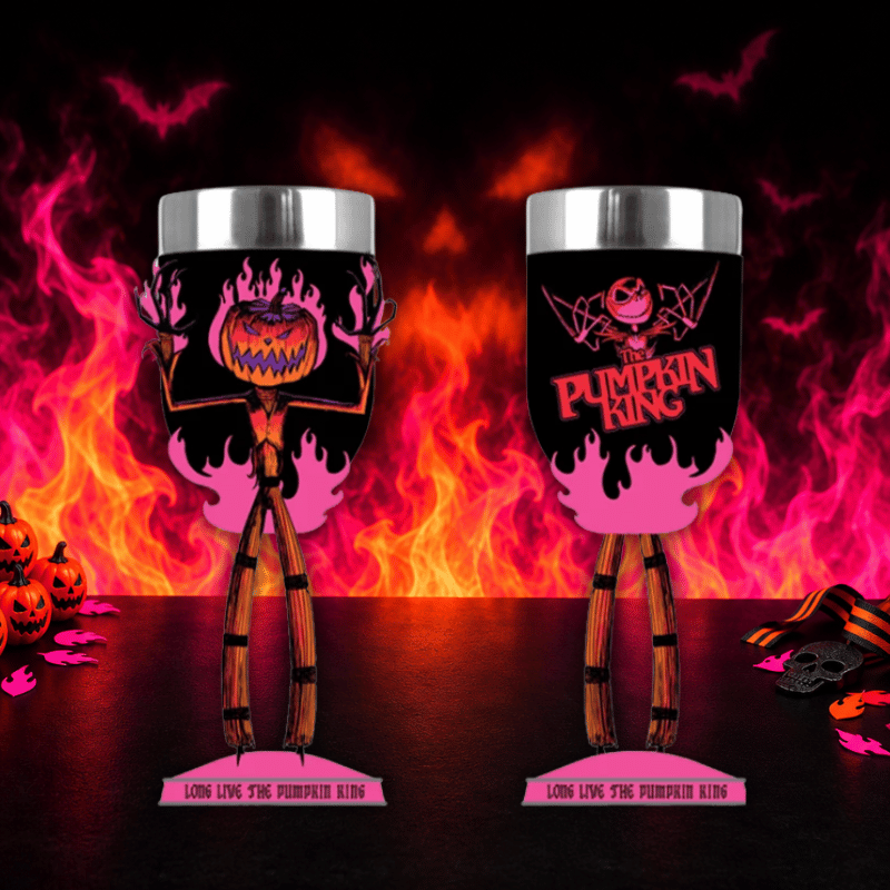 Disney Showcase The Pumpkin King NBC Decorative Goblet 6016998