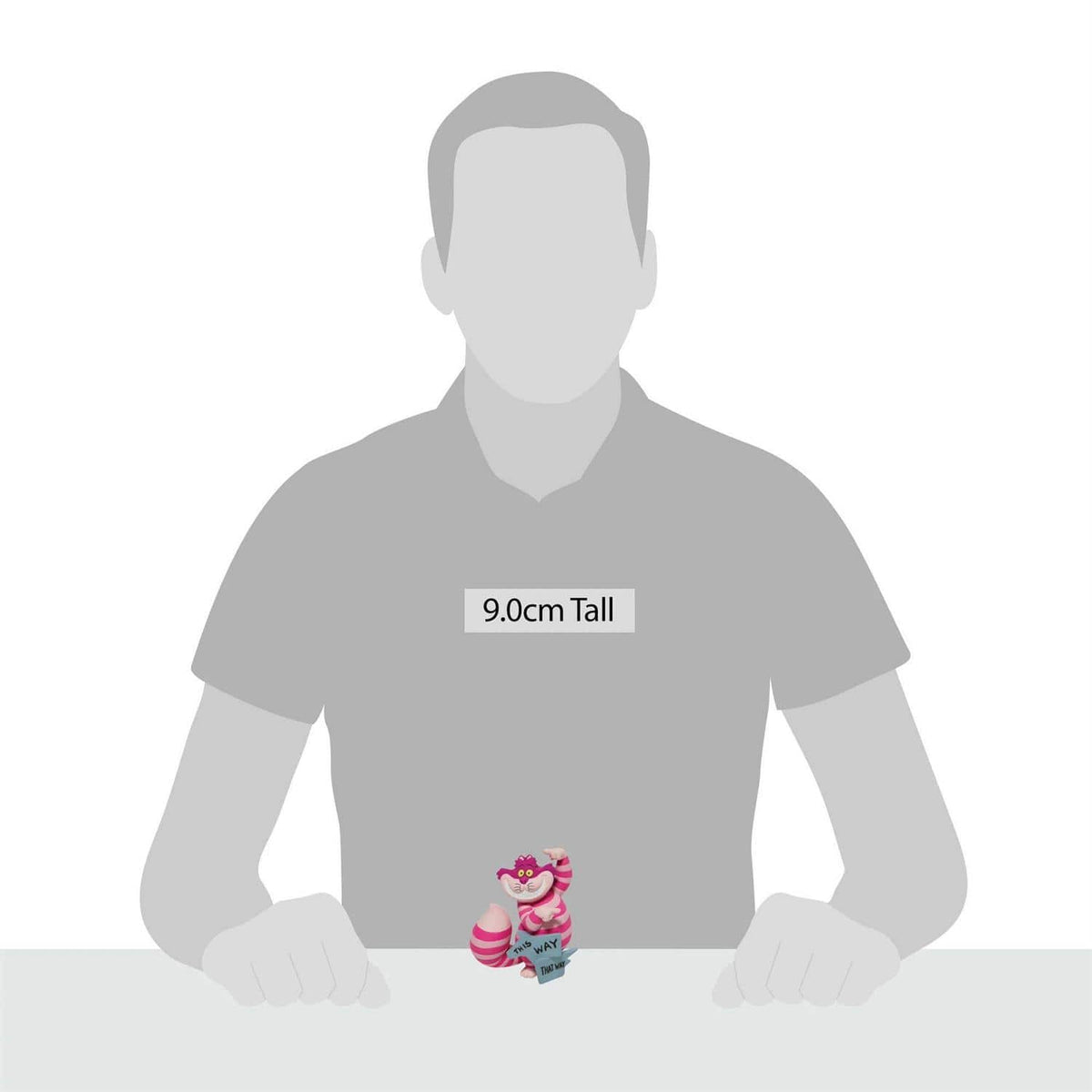 Disney Showcase This Way, That Way Cheshire Cat Figurine 6008699
