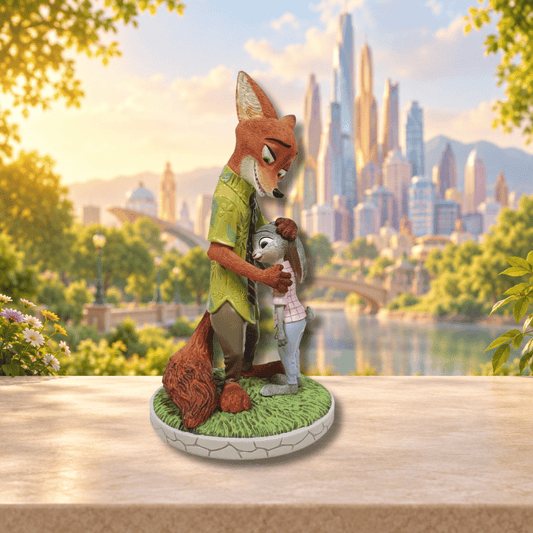 Disney Showcase Zootopia Nick and Judy Hug Me Figurine