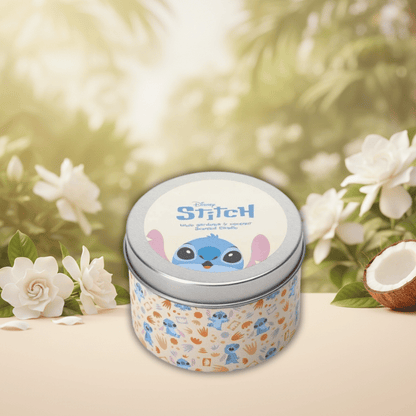 Disney Stitch Gardenia & Coconut Tin Candle by Disney Home Fragrance