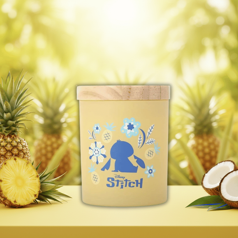 Disney Stitch Pineapple & Coconut Candle by Disney Home Fragrance