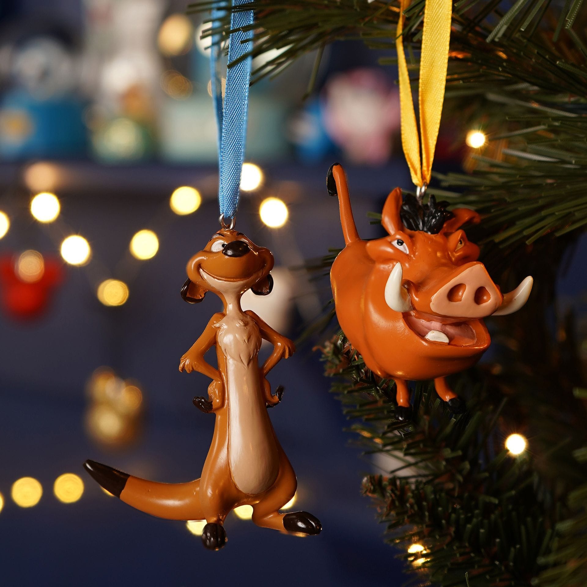 Disney Timon And Pumbaa Set of 2 Hanging Decorations