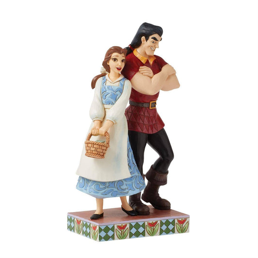 Disney Tradition Brilliant & Boorish (Belle & Gaston Figurine) By Jim Shore 6016342