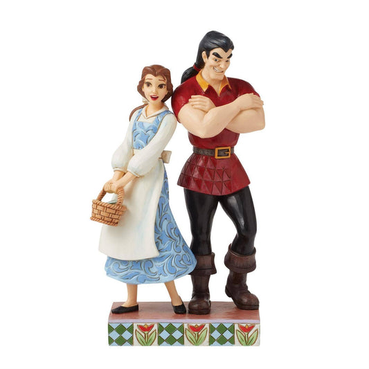 Disney Tradition Brilliant & Boorish (Belle & Gaston Figurine) By Jim Shore 6016342