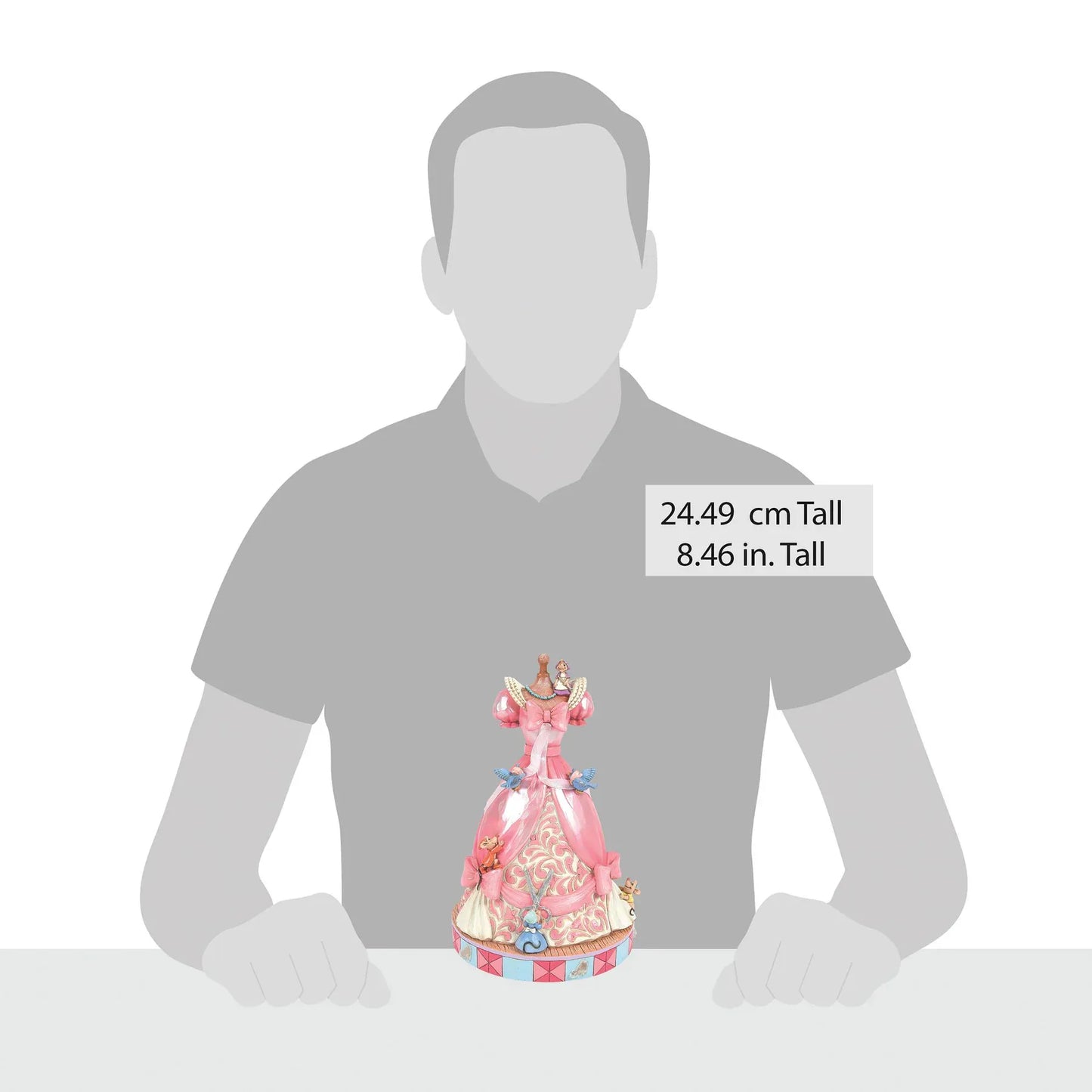 Disney Traditions A Dress for Cinderelly (Cinderella's Dress Musical Figurine) By Jim Shore 6016340