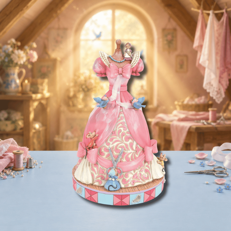 Disney Traditions A Dress for Cinderelly (Cinderella's Dress Musical Figurine) By Jim Shore 6016340