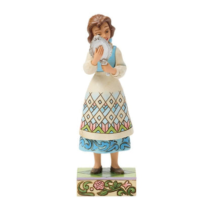 Disney Traditions A Glimpse Within (Belle with Mirror) Figurine by Jim Shore