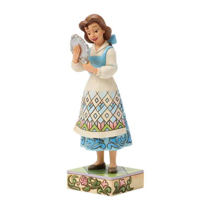 Disney Traditions A Glimpse Within (Belle with Mirror) Figurine by Jim Shore