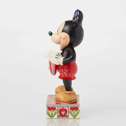 Disney Traditions A Love Note (Mickey with Heart Figurine) By Jim Shore 6016329
