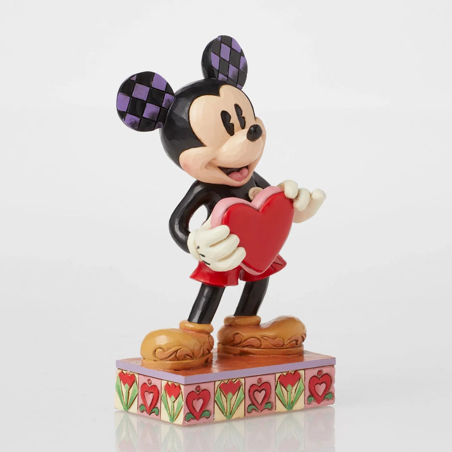 Disney Traditions A Love Note (Mickey with Heart Figurine) By Jim Shore 6016329