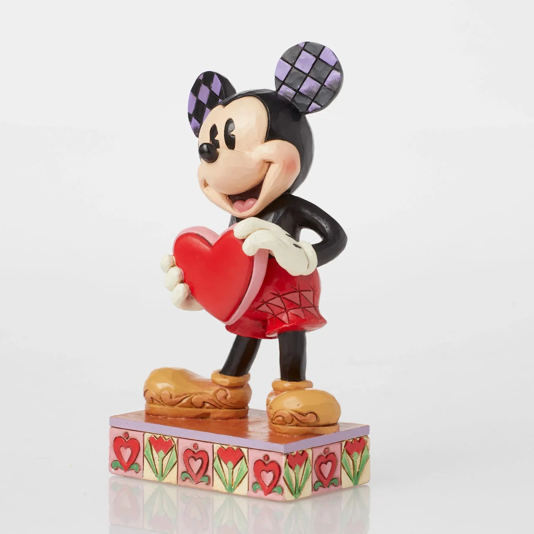 Disney Traditions A Love Note (Mickey with Heart Figurine) By Jim Shore 6016329