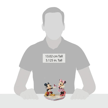 Disney Traditions A Magical Moment - Mickey Mouse Proposing to Minnie Mouse Figurine 4055436