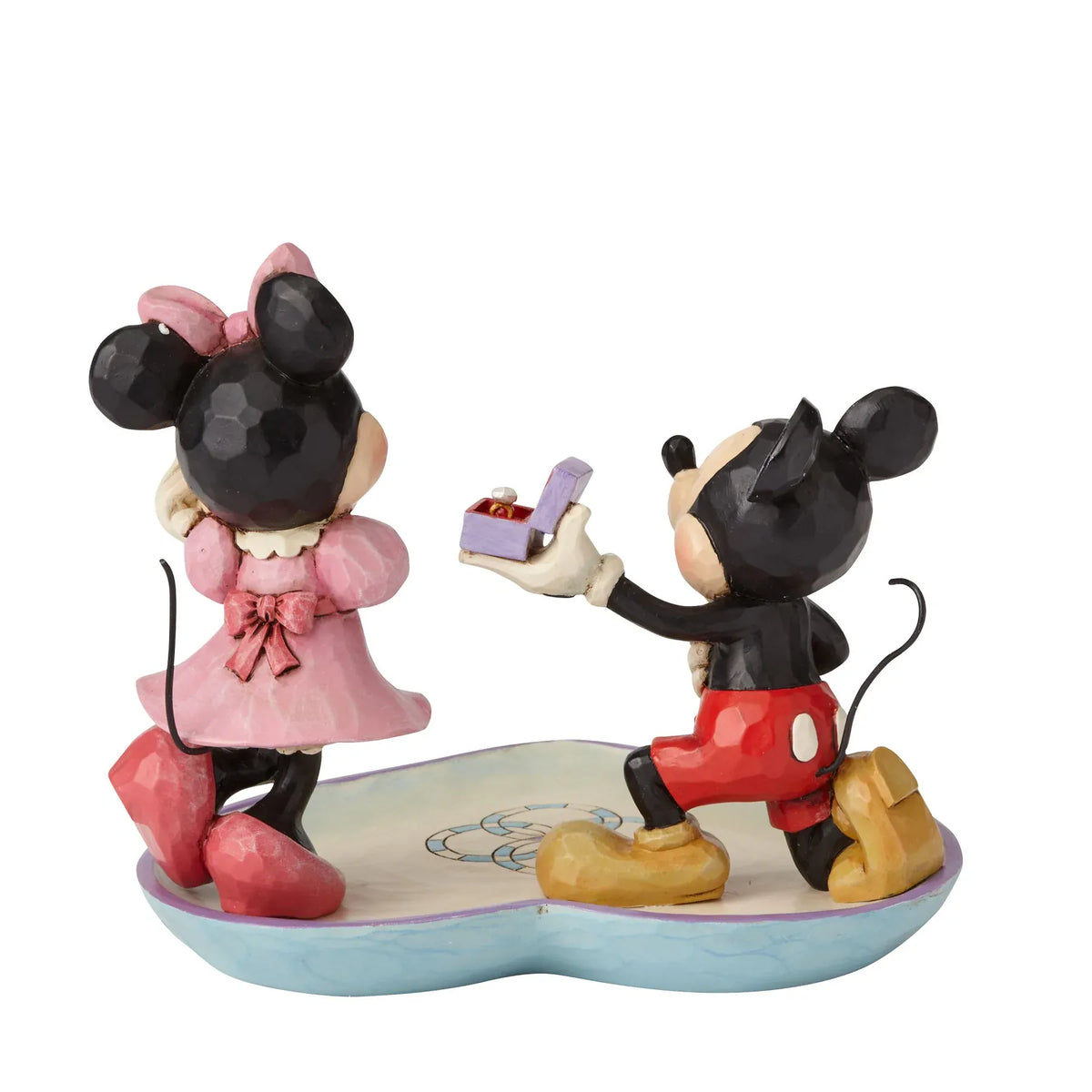 Disney Traditions A Magical Moment - Mickey Mouse Proposing to Minnie Mouse Figurine 4055436