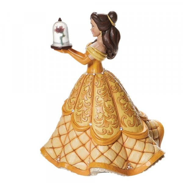 Disney Traditions A Rare Rose - Belle Deluxe Figurine 6009139