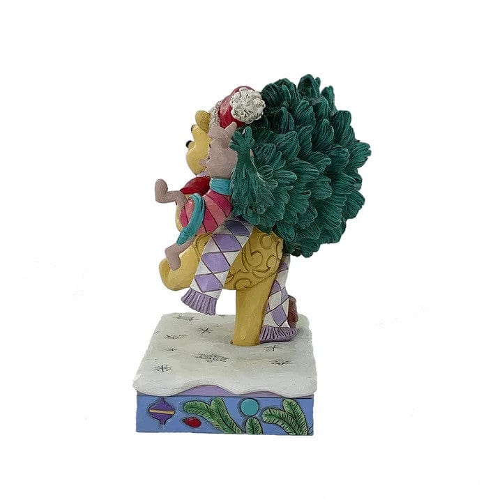 Disney Traditions A Tree For Two (Winnie the Pooh & Piglet With Christmas Tree) Figurine By Jim Shore 6016886