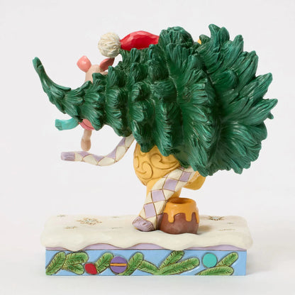 Disney Traditions A Tree For Two (Winnie the Pooh & Piglet With Christmas Tree) Figurine By Jim Shore 6016886