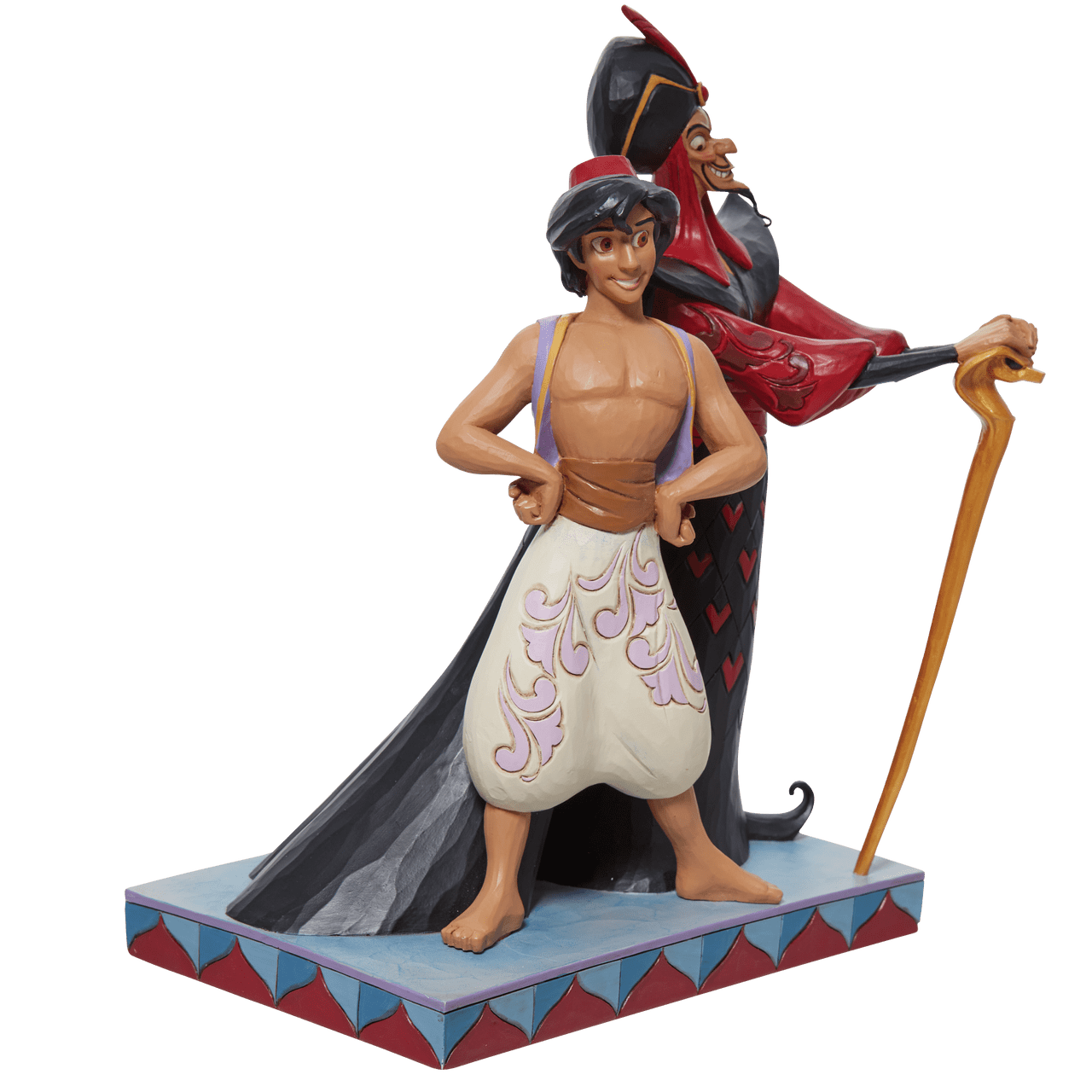 Disney Traditions Aladdin and Jafar Good Vs. Evil By Jim Shore 6011927