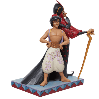 Disney Traditions Aladdin and Jafar Good Vs. Evil By Jim Shore 6011927