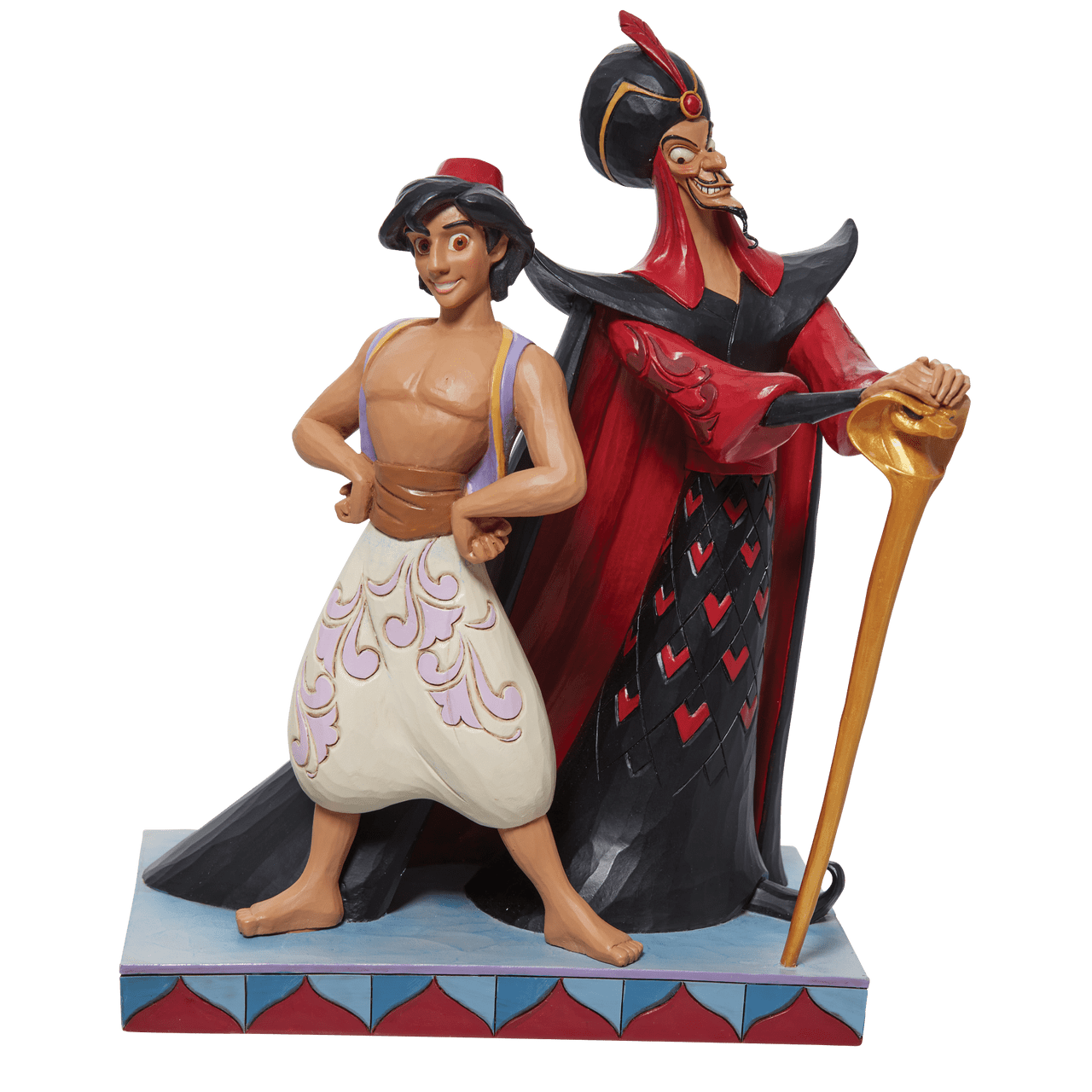 Disney Traditions Aladdin and Jafar Good Vs. Evil By Jim Shore 6011927