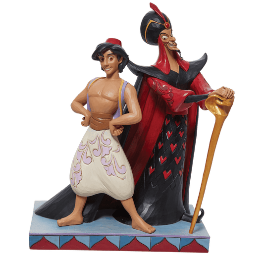 Disney Traditions Aladdin and Jafar Good Vs. Evil By Jim Shore 6011927