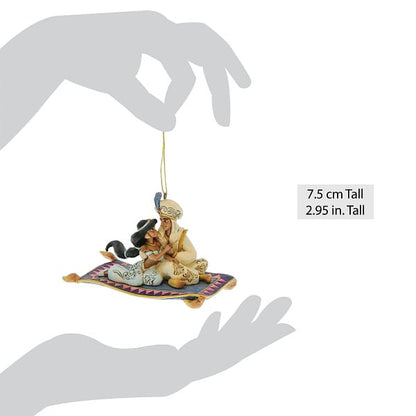 Disney Traditions Aladdin & Jasmine Hanging Ornament By Jim Shore 6017550