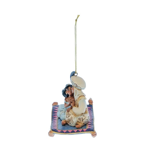 Disney Traditions Aladdin & Jasmine Hanging Ornament By Jim Shore 6017550