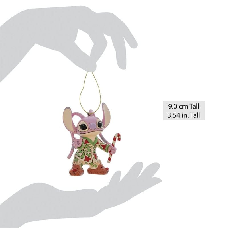 Disney Traditions Angel In Christmas PJs Hanging Ornament By Jim Shore 6017544