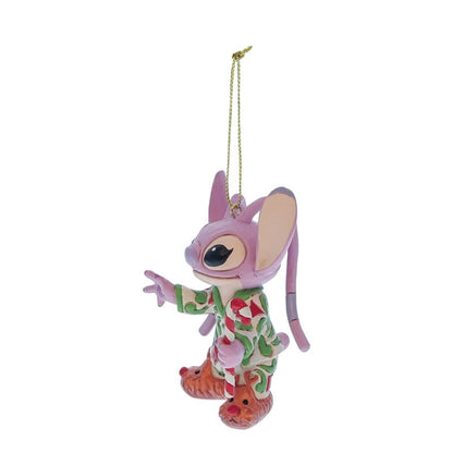 Disney Traditions Angel In Christmas PJs Hanging Ornament By Jim Shore 6017544