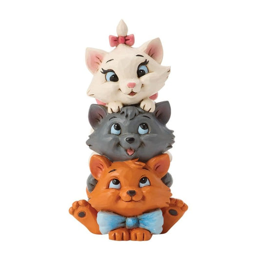Disney Traditions : Aristocats Stacked Mini Figurine By Jim Shore
