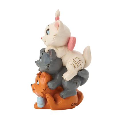 Disney Traditions Aristocats Stacked Mini Figurine By Jim Shore