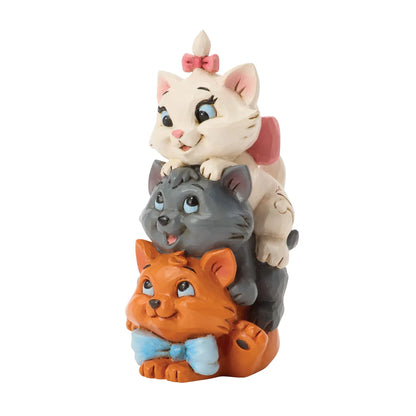 Disney Traditions Aristocats Stacked Mini Figurine By Jim Shore