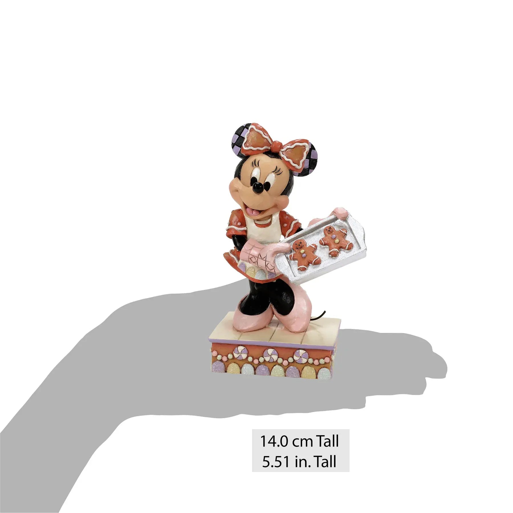 Disney Traditions Baking Bliss (Minnie Gingerbread Cookies) Figurine By Jim Shore 6016881