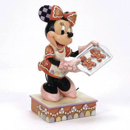 Disney Traditions Baking Bliss (Minnie Gingerbread Cookies) Figurine By Jim Shore 6016881