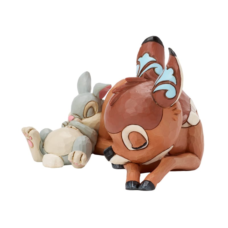 Disney Traditions Bambi and Thumper Sleepy Mini Figurine by Jim Shore
