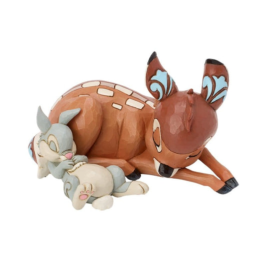 Disney Traditions Bambi and Thumper Sleepy Mini Figurine by Jim Shore