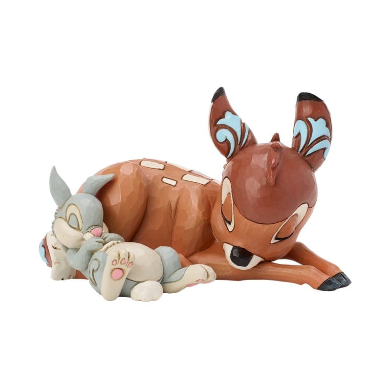 Disney Traditions Bambi and Thumper Sleepy Mini Figurine by Jim Shore
