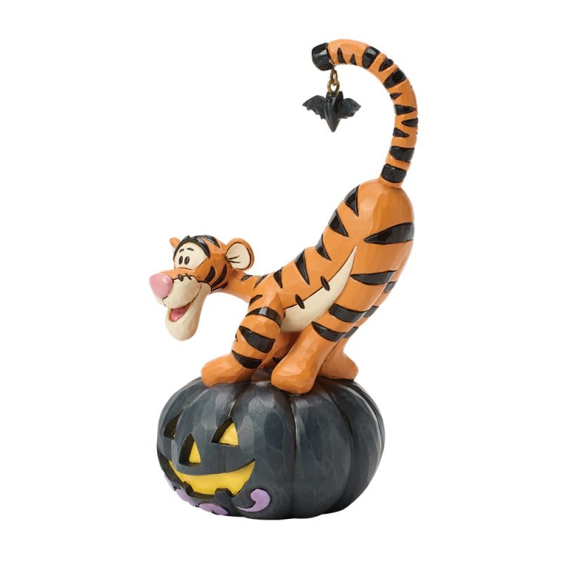 Disney Traditions Bat-tastic Fun (Tigger on Jack-O-Lantern) Figurine By Jim Shore 6017944