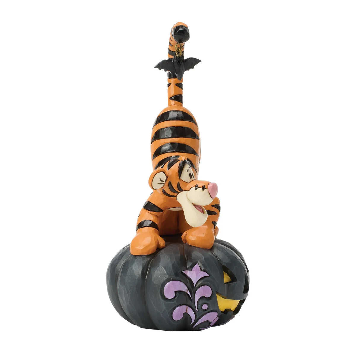 Disney Traditions Bat-tastic Fun (Tigger on Jack-O-Lantern) Figurine By Jim Shore 6017944