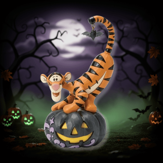 Disney Traditions Bat-tastic Fun (Tigger on Jack-O-Lantern) Figurine By Jim Shore 6017944