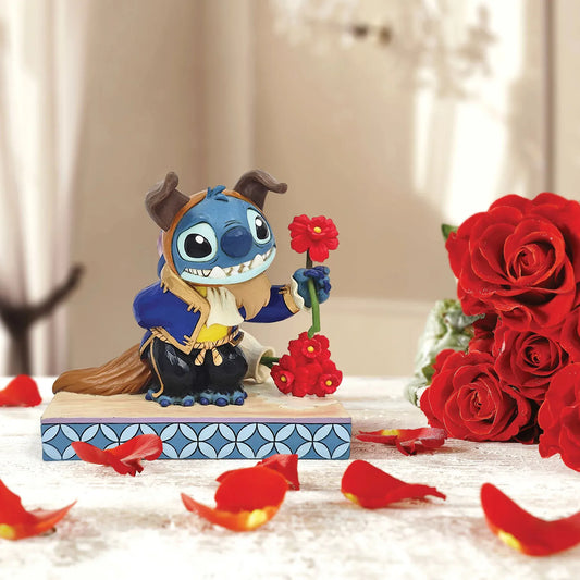 Disney Traditions Beauty and the Stitch (Stitch as Beast) Figurine By Jim Shore 6016598
