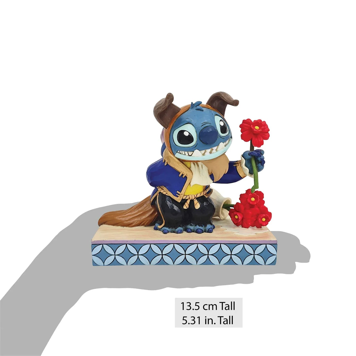 Disney Traditions Beauty and the Stitch (Stitch as Beast) Figurine By Jim Shore 6016598