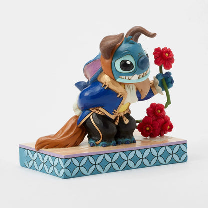 Disney Traditions Beauty and the Stitch (Stitch as Beast) Figurine By Jim Shore 6016598