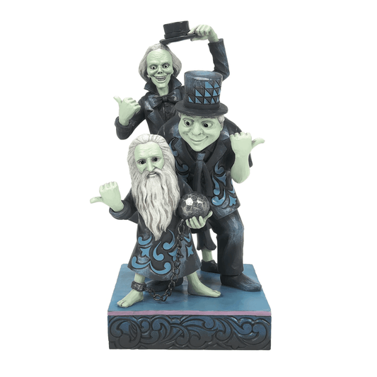 Disney Traditions Beware of Hitchhiking Ghosts (Haunted Mansion ghosts) Figurine By Jim Shore 6016589