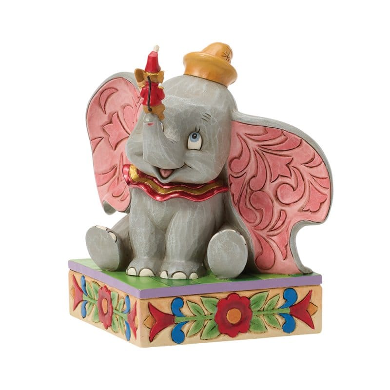 Disney Traditions Big Ears, Bigger Friendship (Dumbo & Timothy) Figurine by Jim Shore