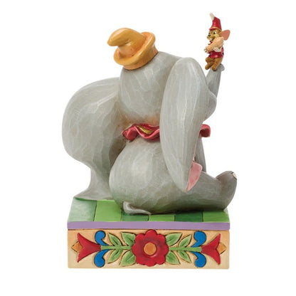 Disney Traditions Big Ears, Bigger Friendship (Dumbo & Timothy) Figurine by Jim Shore